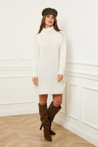 Robe pull - Blanc