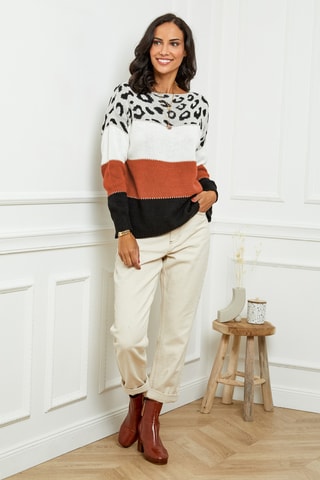Pull - Rouge brique