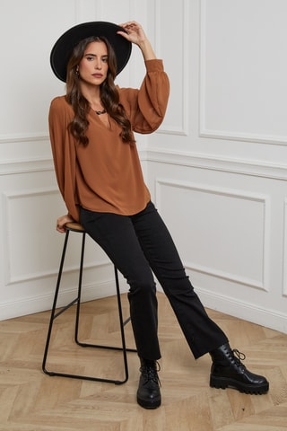 Blouse - Camel