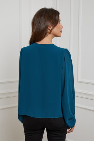 Blouse - Bleu canard