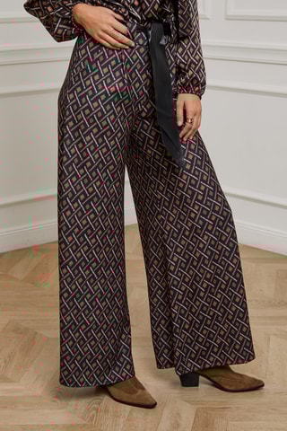Pantalon palazzo - Noir