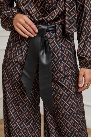 Pantalon palazzo - Noir