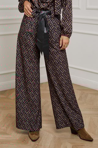 Pantalon palazzo - Noir