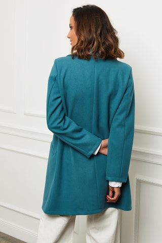 Manteau - Bleu canard