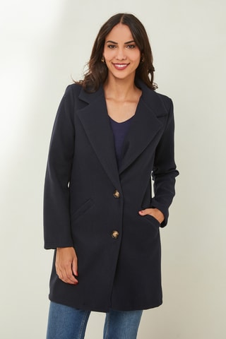 Manteau - Bleu marine