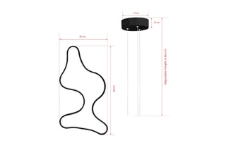 Hanglamp LED - Zwart