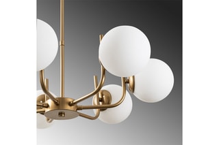 Suspension Antler - Goudkleurig