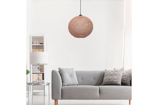 Hanglamp Crèmekleurig en Zwart