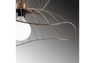 Hanglamp Farac Goudkleurig
