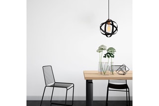 Hanglamp Gezegen Zwart en Goudkleurig