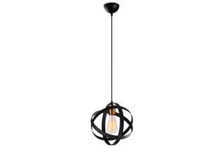 Hanglamp Gezegen Zwart en Goudkleurig
