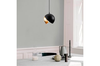 Hanglamp Berceste Zwart en Goudkleurig