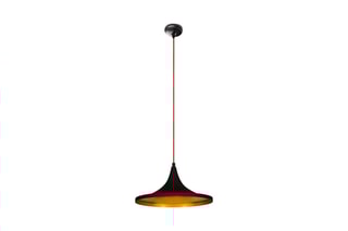 Hanglamp Elmas Zwart en Goudkleurig