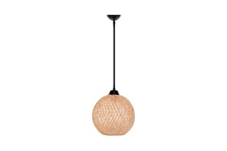 Hanglamp Zwart en Naturel