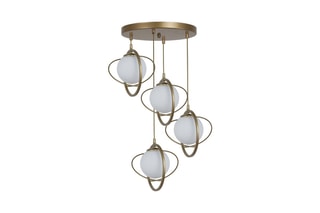 Hanglamp Nepal Tepsili 4 - Goudkleurig