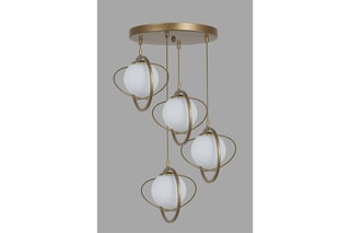 Hanglamp Nepal Tepsili 4 - Goudkleurig