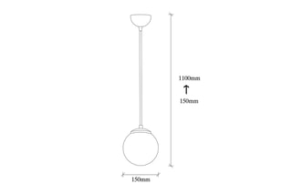 Hanglamp Efe 2145 Zilverkleurig