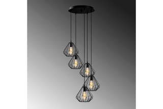 Hanglamp Diamond Zwart