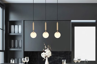 Hanglamp King - Goudkleurig
