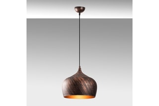Hanglamp Saglam Koperkleurig en Goudkleurig