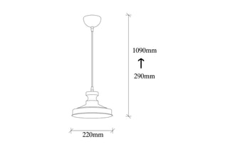 Hanglamp Goudkleurig