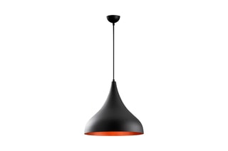 Hanglamp Berceste Zwart en Goudkleurig