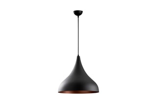 Hanglamp Berceste Zwart en Goudkleurig