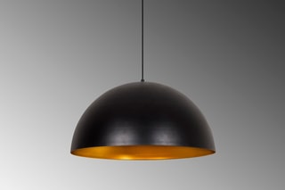 Hanglamp Sivani - Zwart en Goudkleurig - 40 W
