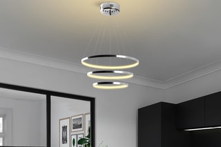 Ledhanglamp - Chroomkleurig - 28 W