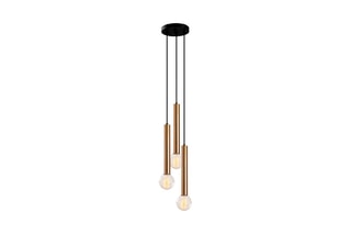 Hanglamp Tempo - Goudkleurig - 3 x 40 W