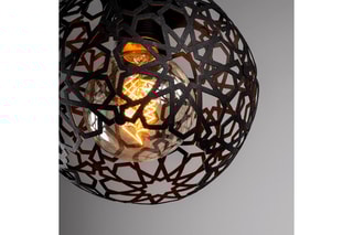 Hanglamp Fellini - Zwart - 6 x 40 W