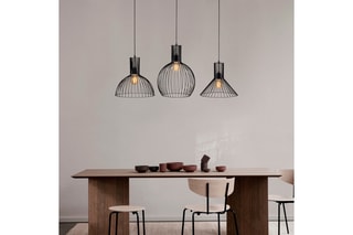 Hanglamp Fellini - Zwart - 3 x 100 W
