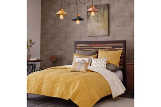 Hanglamp Spin Manavgat - Zwart en Koperkleurig - 3 x 40 W