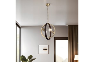 Hanglamp Tado - Goudkleurig - 2 x 40 W