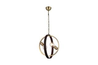 Hanglamp Tado - Goudkleurig - 2 x 40 W