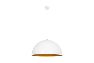Hanglamp Sivani - Wit en Goudkleurig - 40 W