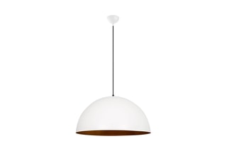 Hanglamp Sivani - Wit en Goudkleurig - 40 W