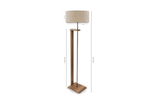 Staanlamp Rose - Goudkleurig en Wit - 60 W