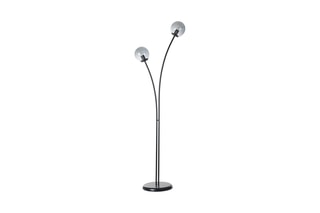 Staanlamp Rose - Zwart en Transparant