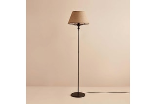 Staanlamp  Beige en Zwart