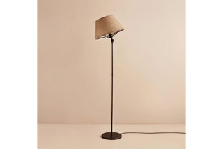 Staanlamp  Beige en Zwart