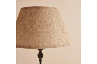 Staanlamp  Beige en Zwart