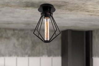 Plafondlamp Oylat  Zwart