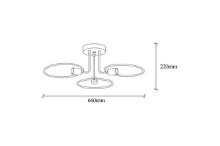 Hanglamp Circle Zwart