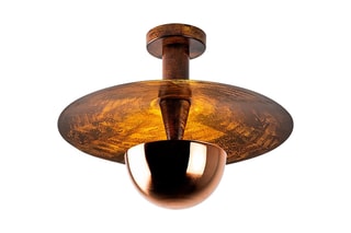 Plafondlamp Kurt - Goudkleurig