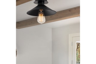 Plafondlamp Berceste - Zwart - 100 W