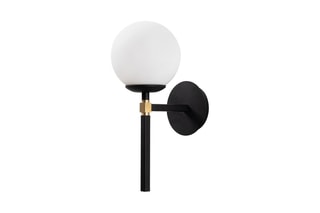 Wandlamp Gondol - Zwart en Wit - 40 W