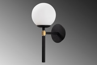 Wandlamp Gondol - Zwart en Wit - 40 W