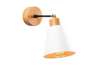 Wandlamp Manavgat - Wit - 100 W