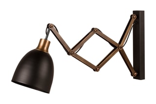Wandlamp Sivani - Zwart - 40 W